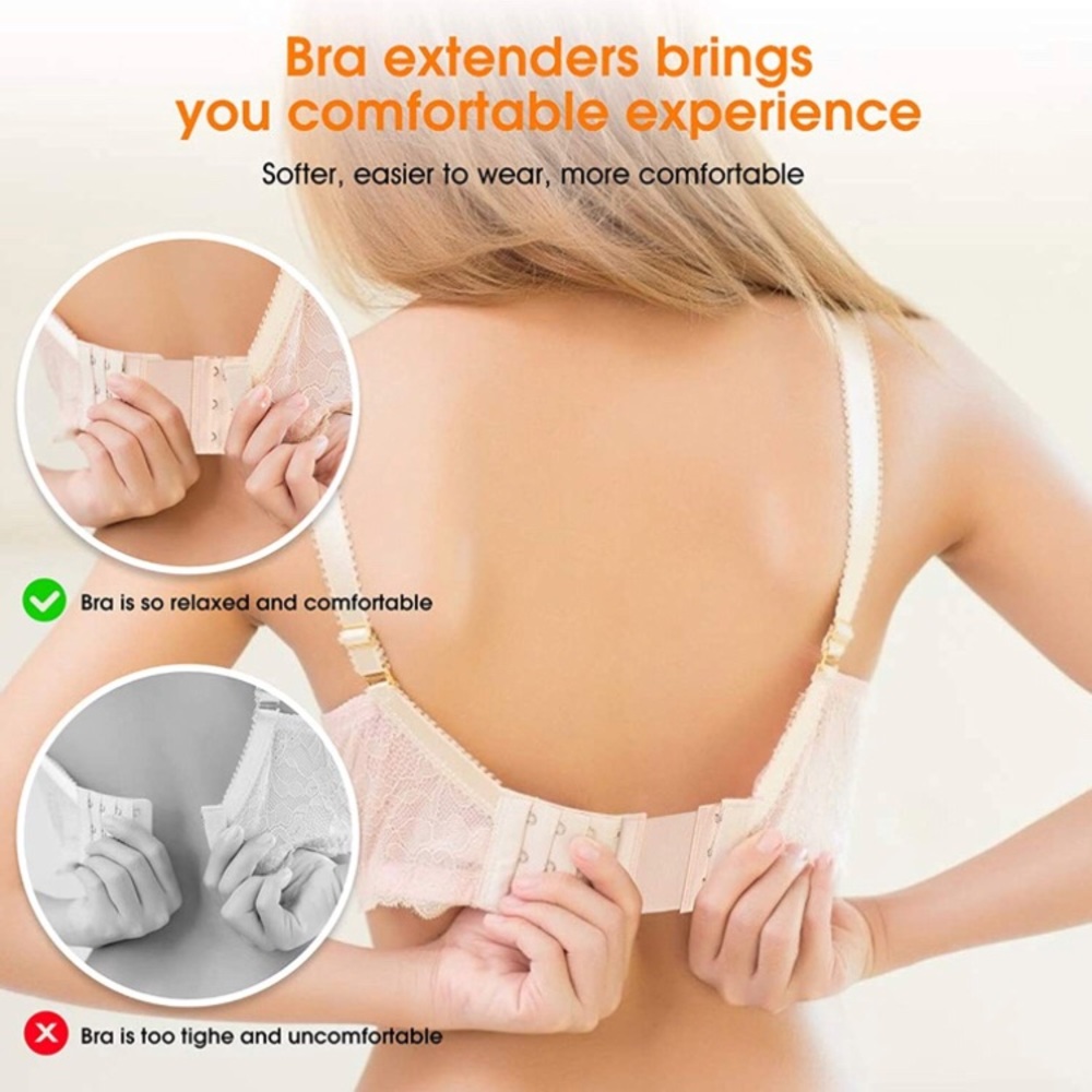 Three Hook Bra Extender